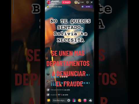 Más DENUNCIAN el FRAUDE: CHUQUISACA y SUCRE. #bolivia TE NECESITA, NO TE QUEDES SENTADO 🫵🏿
