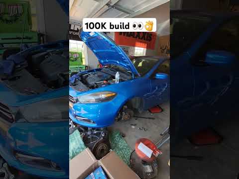 15 Dodge Dart complete front end build 100k parts showed up.