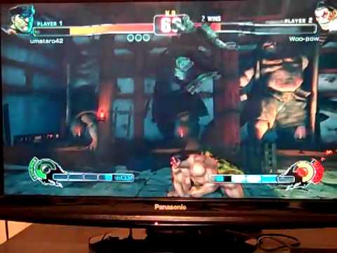 SF4 - Umataro42 vs Woo-pow 006 (Bison vs E Honda)
