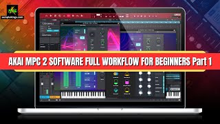 Video thumbnail for AKAI MPC 2.0 SOFTWARE FULL WORKFLOW FOR BEGINNERS Part 1 by SampleKings