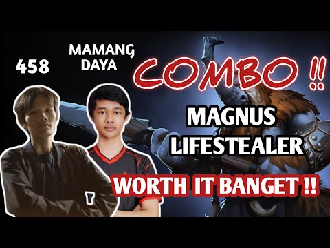 MAMANG DAYA MAGNUS TERLALU AGRESIF ULTINYA KENA TERUS FEAT 458 || DOTA 2 SEA MMR