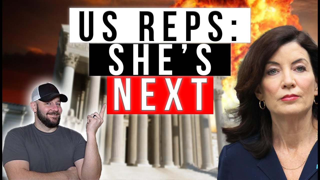 SHE'S NEXT... US Reps Rat Out Hochul To DOJ For NY's Gun Control Abuses... Calling Out Tyrants