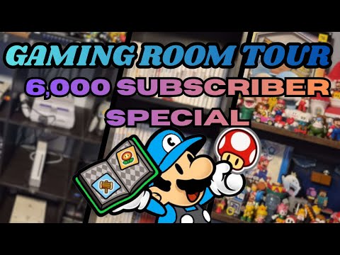 Gaming Room Tour- 6,000 Subscriber Special