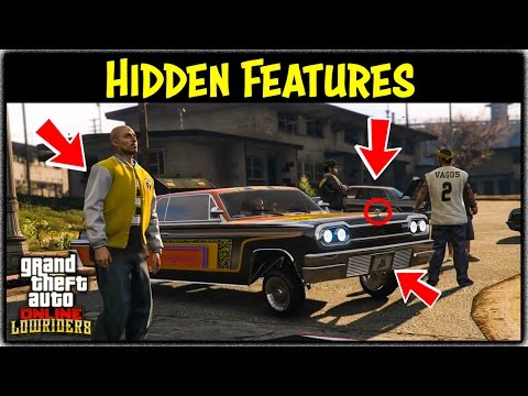GTA 5 Online LOWRIDERS DLC TRAILER BREAKDOWN! Hidden / Secret Features & More In-depth!