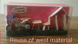 Reuse of west material #craft #showcase #giftideas #simplecraft #phonecover