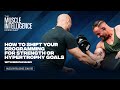 How to Design Your Programming for Strength or Hypertrophy Goals