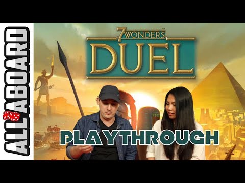 7 WONDERS DUEL | Board Game | 2-Player Playthrough | The Rise and Fall of Civilisations