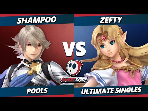 Sweet Spot 8 - Shampoo (Corrin) Vs. Zefty (Zelda) Smash Ultimate - SSBU