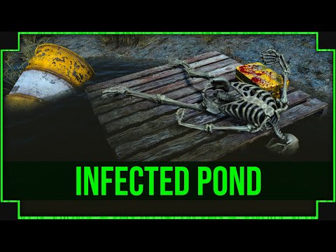 Infected Pond in Fallout 4 - A Highly Dangerous Chem Stash!