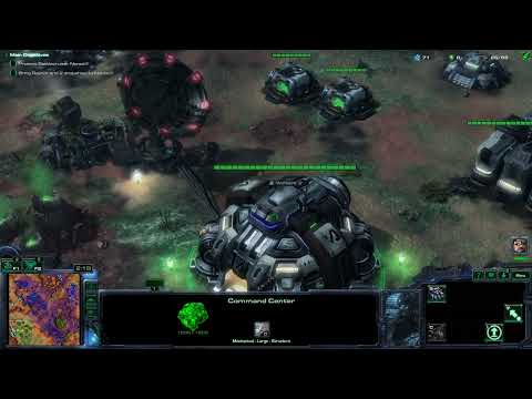 StarCraft Mass Recall 8.0.1 Terran Campaign 07. "Norad II"