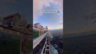Rich because I've seen this with my own eyes🥹💙#shots #travel #sunset #cruise #cruiselife