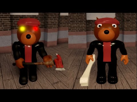 Doggy Infected vs Non Infected Jumpscare - Roblox Piggy RP