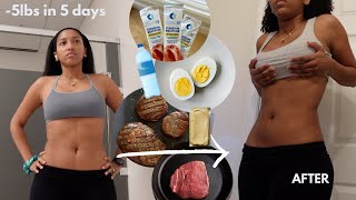 I lost 5lbs in 5 days by eating meat (carnivore diet challenge)