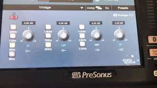 Video thumbnail for Vintage EQ | Presonus StudioLive 24 Series III by Joe Gilder • Home Studio Corner