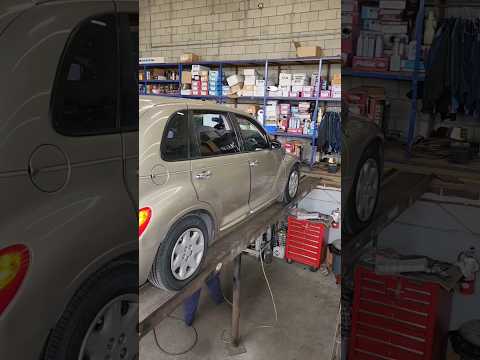 Duel pipes / magnaflow on the pt cruiser part 1 #auto #ptcruiser #magnaflow #duelexhaust