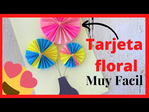 🌼 HANDMADE FLOWER CARD for KIDS 🌼
