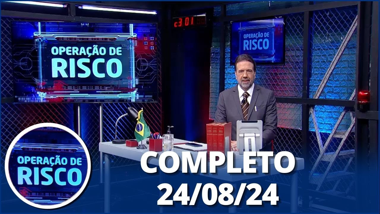 Operação de Risco: Furto de veículos e combate ao tráfico  (24/08/24) | Completo