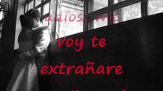 LOS TEMERARIOS    Adios, Te Extrañare