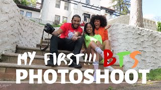 BTS Photoshoot With Satchlareine & Fanbanks