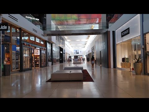 Dadeland Mall 4K, passeio a pé de verão, Miami FL, agosto de 2023