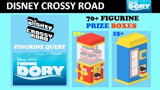 Disney Crossy Road Prize Box Opening (Quest for Finding Dory Figurines)