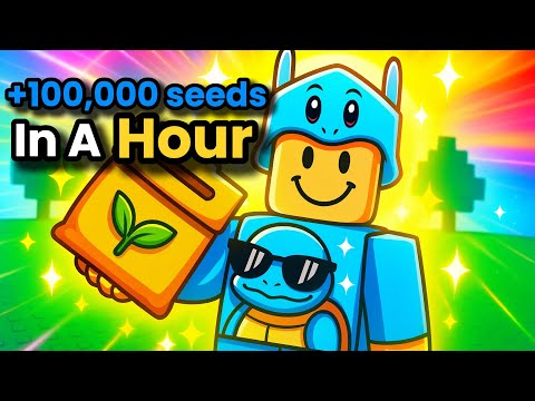 What Is The Best Seed Grinding Method In Garden Tower Defence?!