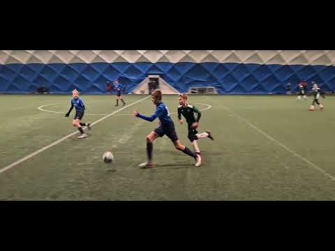 11.12.2021  Barca Academy Grana 2009 vs Agape 2009, 1połowa.