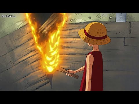 Luffy and his friends sorrow the farewell to Merry (English Sub)
