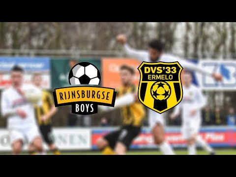 Rijnsburgse Boys - DVS'33 Ermelo: 2-2