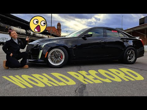 World's Fastest Cadillac CTS-V with STOCK Supercharger