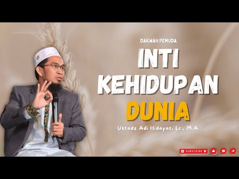 Inti Kehidupan Dunia | Ustadz Adi Hidayat #ustadzadihidayat #ceramah  #dakwahislam #kajian #quotes