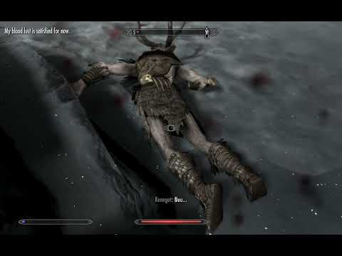 The Elder Scrolls V  Skyrim Anniversary Edition Vampire Lord gameplay part 6