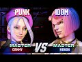 SF6 PUNK Cammy Vs IDOM Manon High Level Gameplay