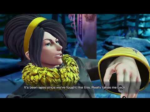 KOF XV - Special Intro - ASH CRIMSON VS ELISABETH BLANCTORCHE
