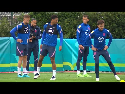 England Players Train Ahead Of Czech Republic Clash - Czech Republic v England - Euro 2020