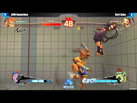 SSF4 AE EVO 2013 SEMIFINALS AVM Gamerbee (ADON) vs Sako (IBUKI)
