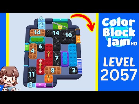 Color Block Jam Level 1153 (2057) Solution Walkthrough