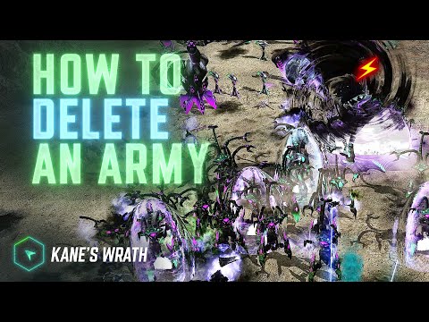 Massive Action and Chaos on Tiberium Garden VIII   Kane's Wrath