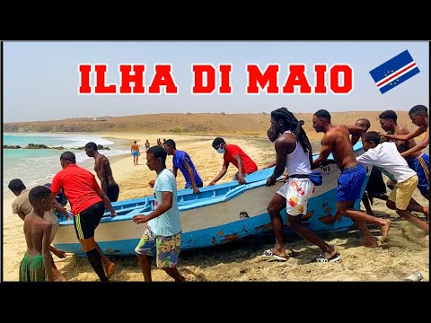 SEM PRESSA - ILHA DI MAIO CABO VERDE , Salina , Pesca Di Pexe , Mar Azul...
