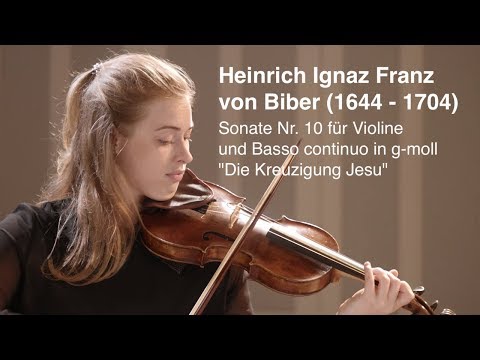 Heinrich Ignaz Franz von Biber  Sonate Nr  10 für Violine und Basso continuo in g moll