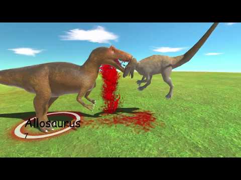 Who Is The Strongest - Allosaurus Vs Every Unit ARBS Animal Revolt Battle Simulator