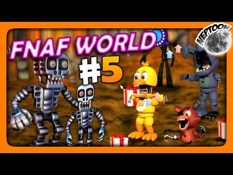 FNaF World (Мир ФНАФ) Прохождение #5 ✅ ПИЦЦА ДАВИТ ВСЕХ!