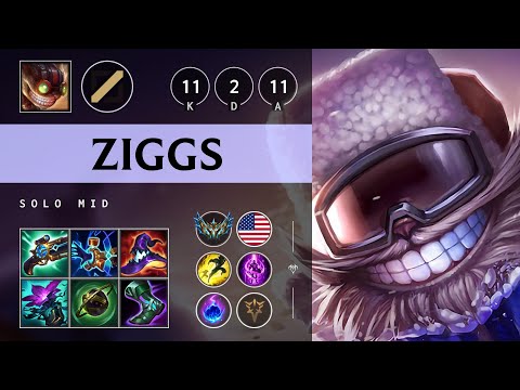 Ziggs Mid vs Kassadin: Dominating - NA Challenger Patch 14.16