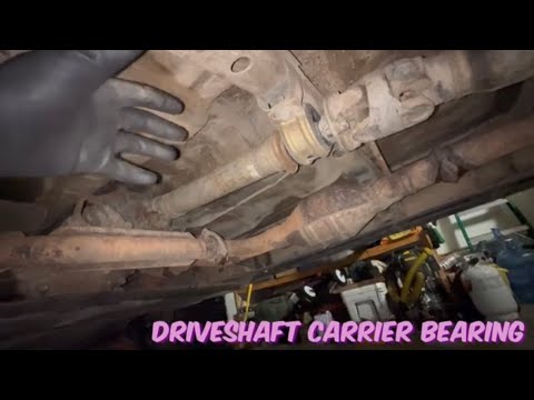 1st Gen Toyota Tundra Driveshaft Carrier Bearing install