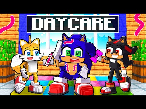 Pranking The DAYCARE Babysitter In Minecraft!