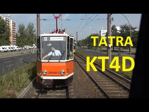 Tatra KT4D Tram Sonderfahrt nach Berlin Marzahn  25.09.2016