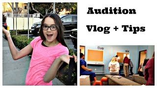 Audition VLOG & Tips