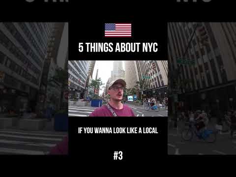 5 Things You Should Know Before You Visit New York City 🇺🇸
