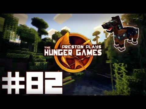 EPIC HORSE FIGHT! - Minecraft: Hunger Games w/Preston & Woofless #82
