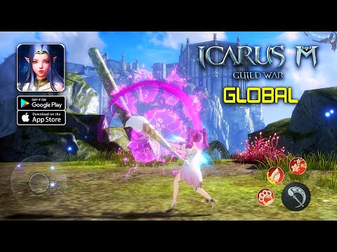 Icarus M: Guild War - Global Version MMORPG Gameplay (Android/iOS)